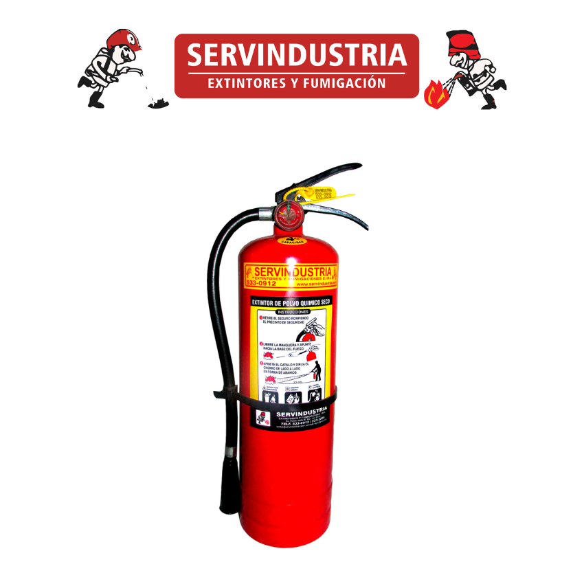 PQS DE 04 KG PRESURIZADO (ASIATICO) | EXTINTORES PRESURIZADOS PQS