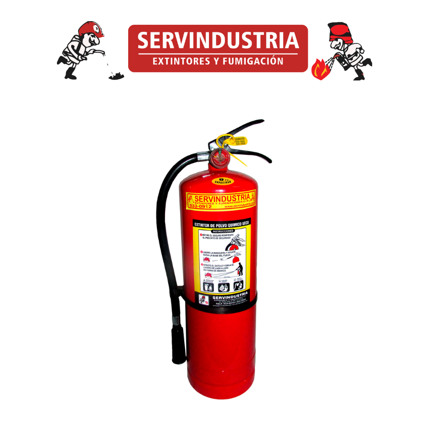PQS DE 09 KG PRESURIZADO (ASIÁTICO) | EXTINTORES PRESURIZADOS PQS