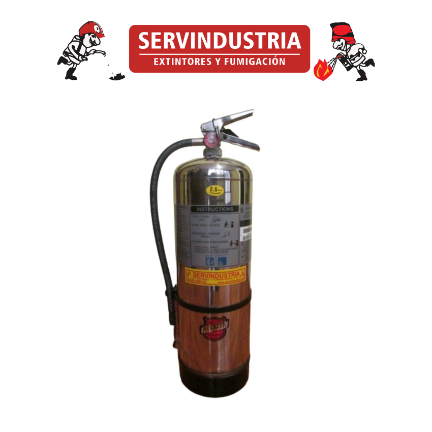 EXTINTOR DE ESPUMA MECANICA UL DE 2.5 GLNS (BUCKEYE) | EXTINTORES BUKEYE