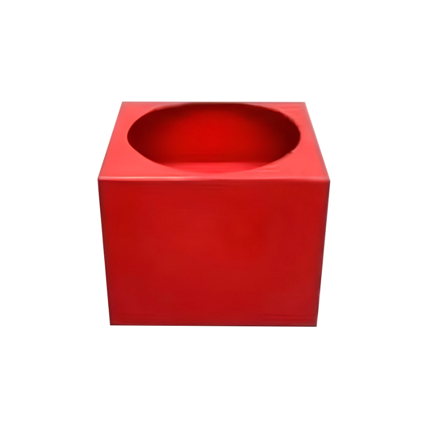 PEDESTAL TIPO CUBO DE MELAMINE | PEDESTALES