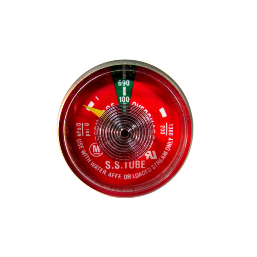 MANOMETRO UL 100 PSI | REPUESTOS PARA EXTINTORES
