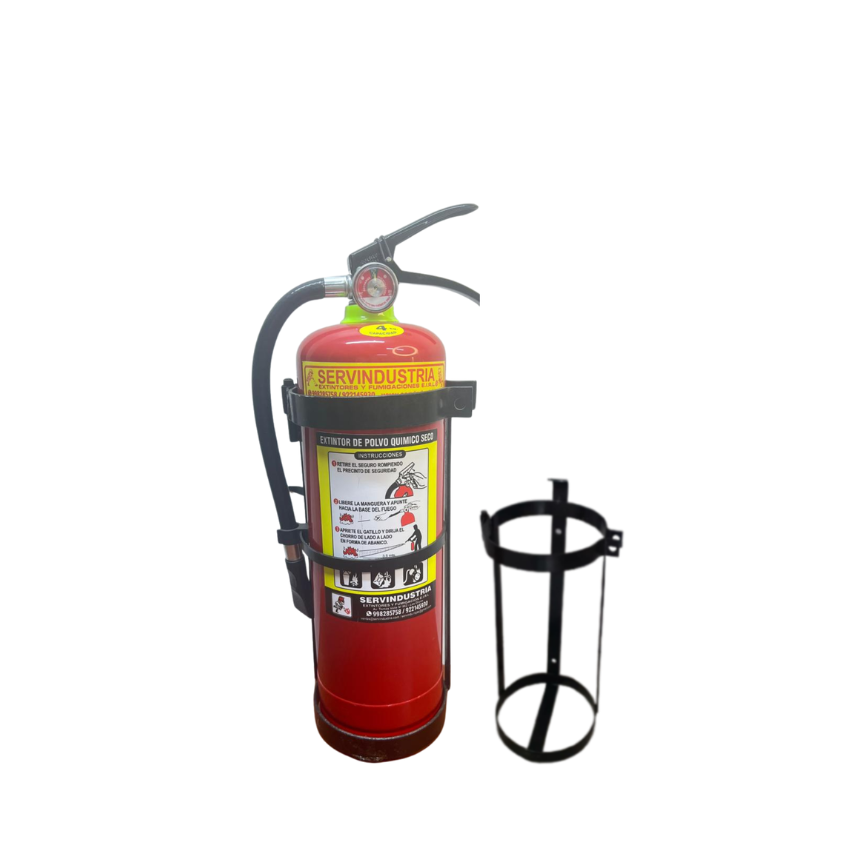 SOPORTE VEHICULAR 04 KG | SOPORTES PARA EXTINTORES