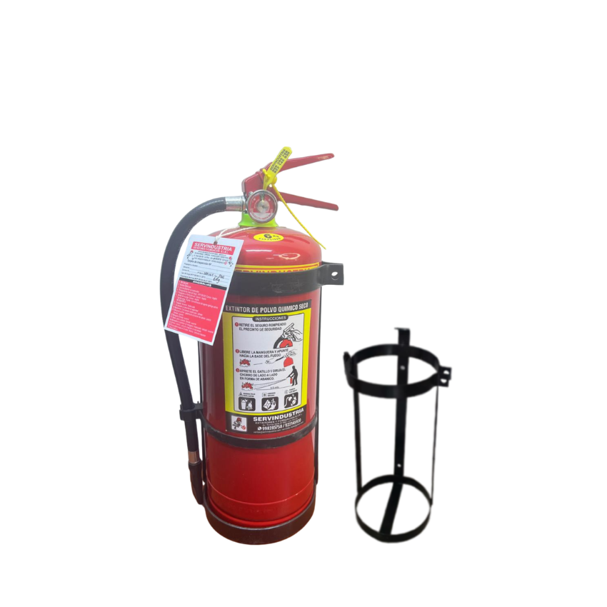 SOPORTE VEHICULAR 06 KG | SOPORTES PARA EXTINTORES