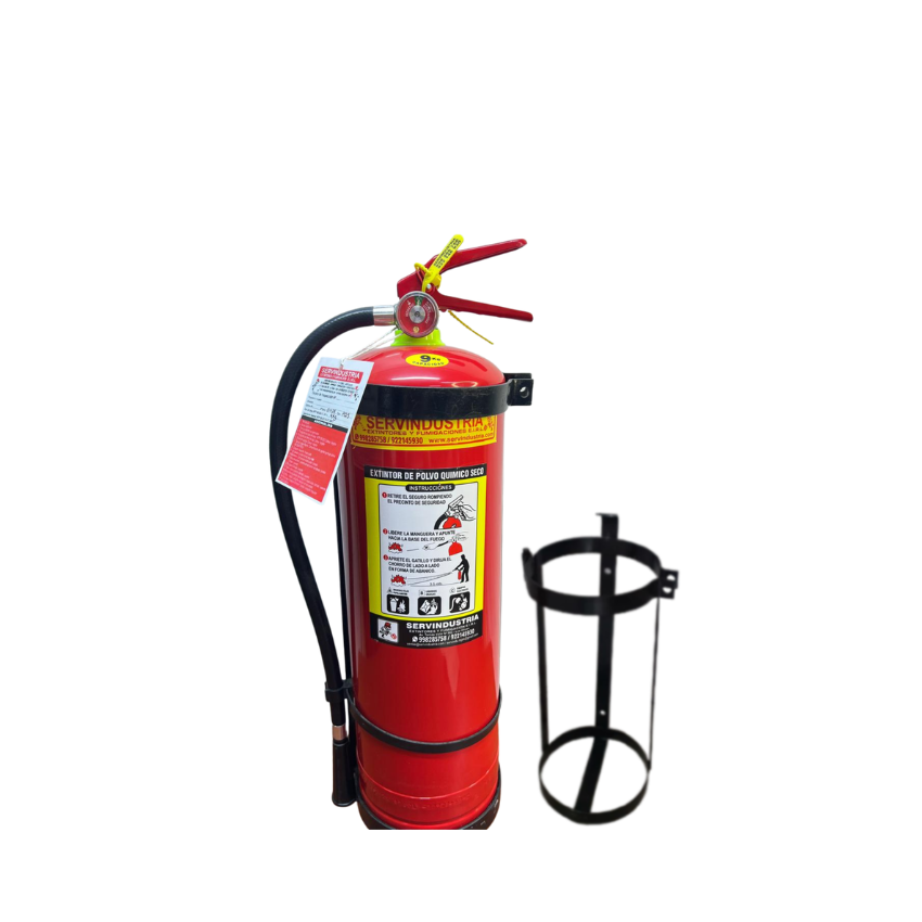 SOPORTE VEHICULAR 09 KG | SOPORTES PARA EXTINTORES