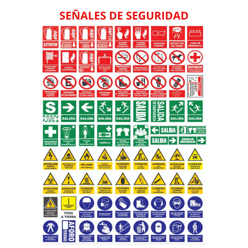 SEÑALES DE SEGURIDAD