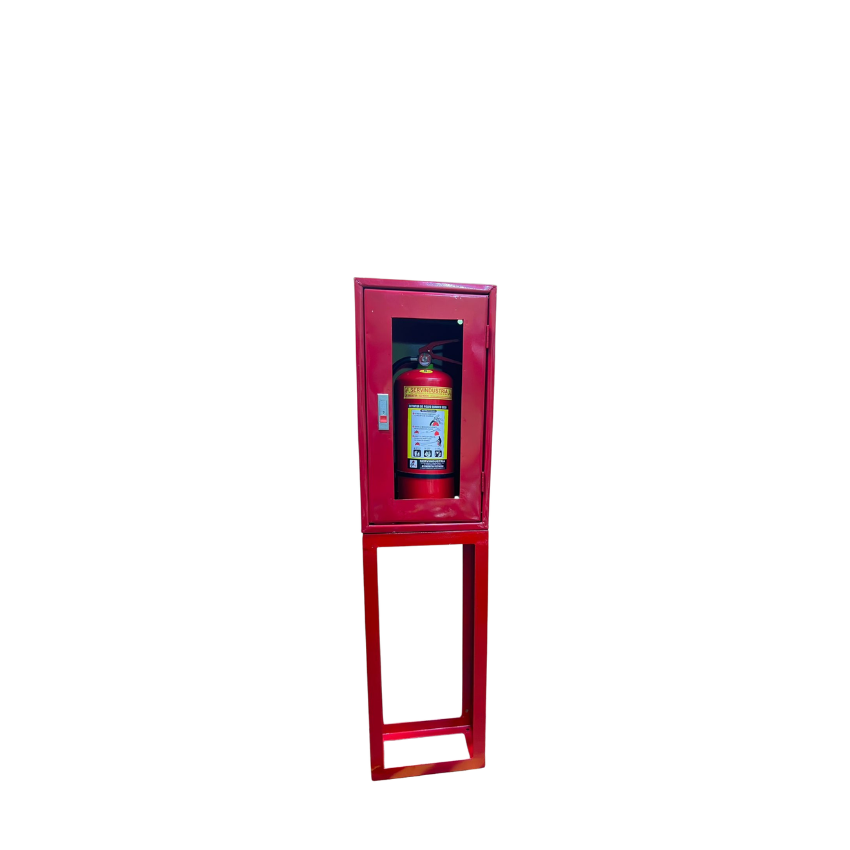 GABINETE CON BASE PARA EXTINTOR CHICO | GABINETES