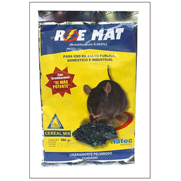 ROE MAT PELLETS | DESRATIZACIÓN PRODUCTOS