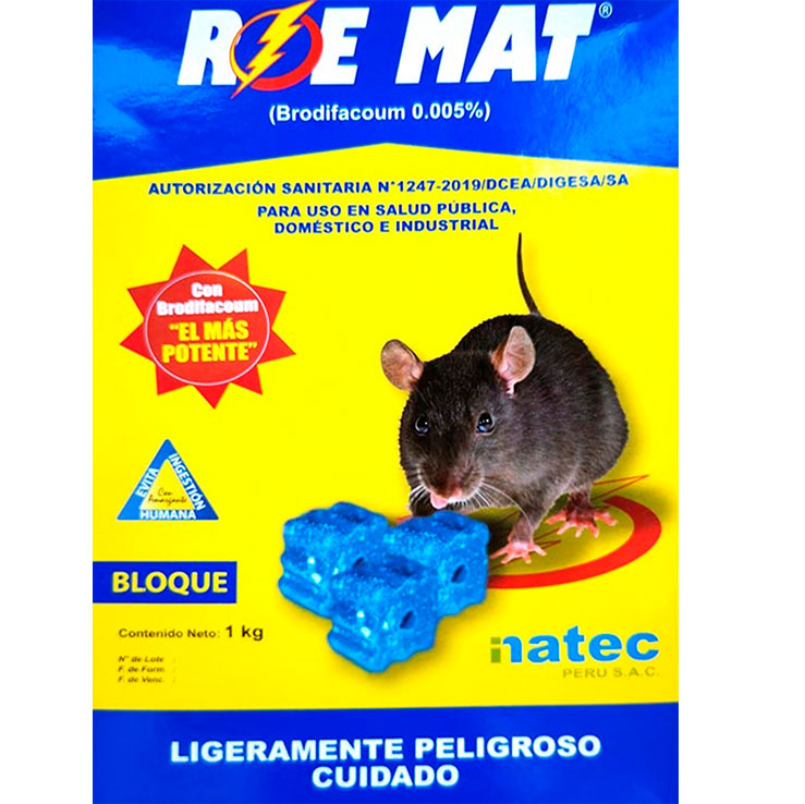 ROE MAT BLOQUES | DESRATIZACIÓN PRODUCTOS