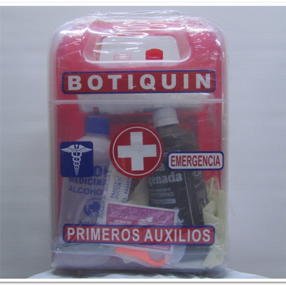 BOTIQUÍN DE PVC TIPO MALETÍN C/MEDICINA GRANDE | BOTIQUINES