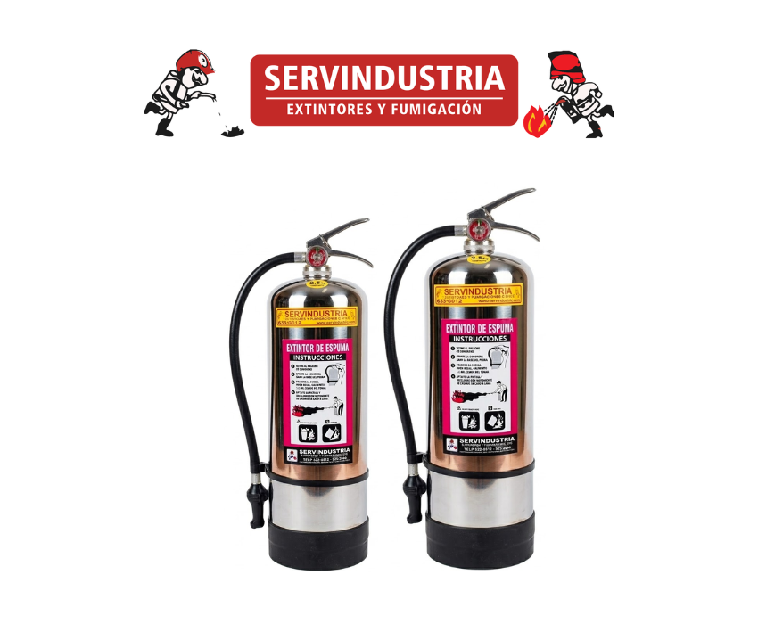EXTINTORES ESPUMA MECANICA
